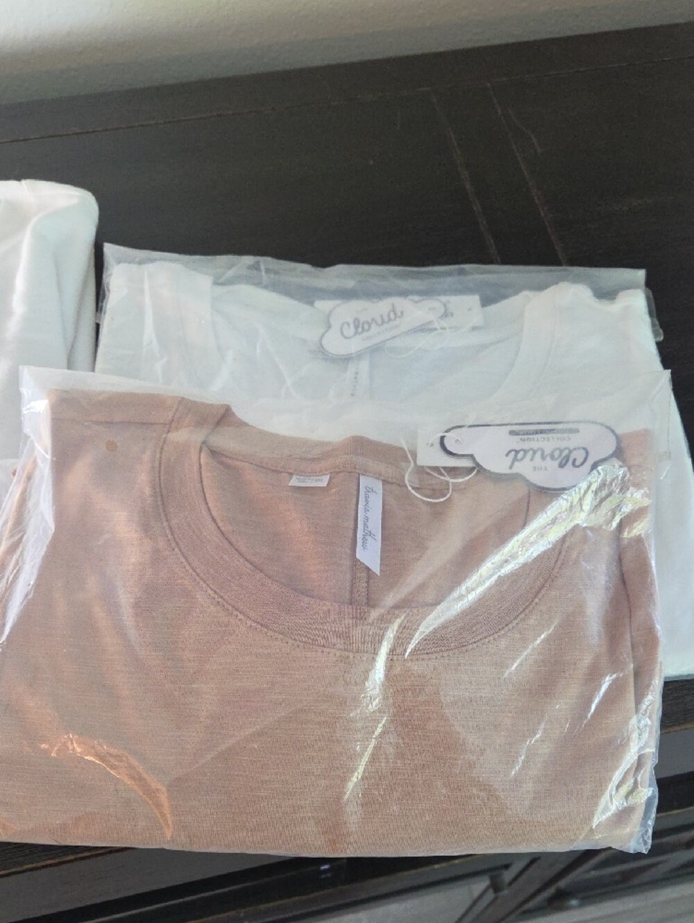 NWT Travis Mathew Women's Bundle Cloud Tees- 2 White, 1 Neutral. All Size XXL.